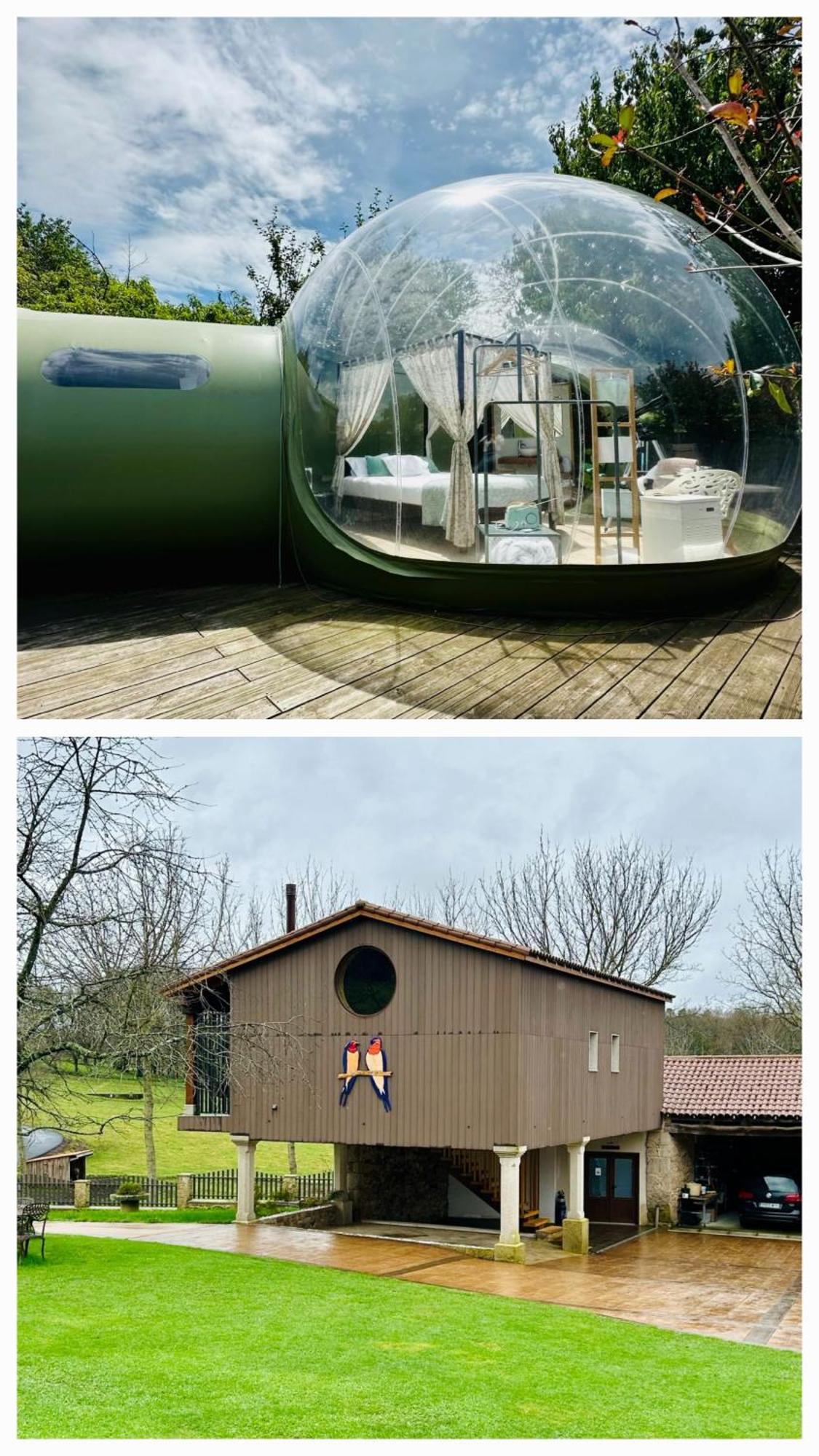 Remanso De Trasfontao Casa Das Arbores & Bubble Сильеда Экстерьер фото